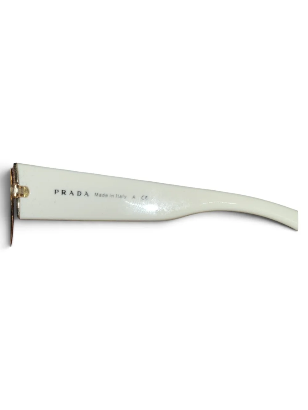 Vintage Y2K Prada Rimless Shield/Mask Sunglasses (Model SPR 54G)